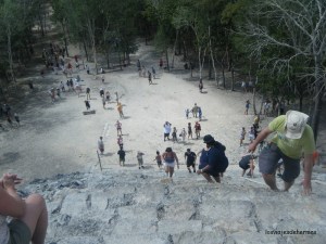 ¡Cuidado con los escalones!