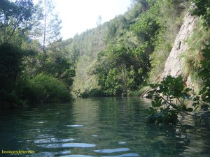 Tranquilidad en el río Mijares