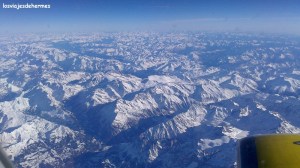 Vista aérea de Los Alpes