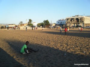Partidillo en un "estadio de barrio"