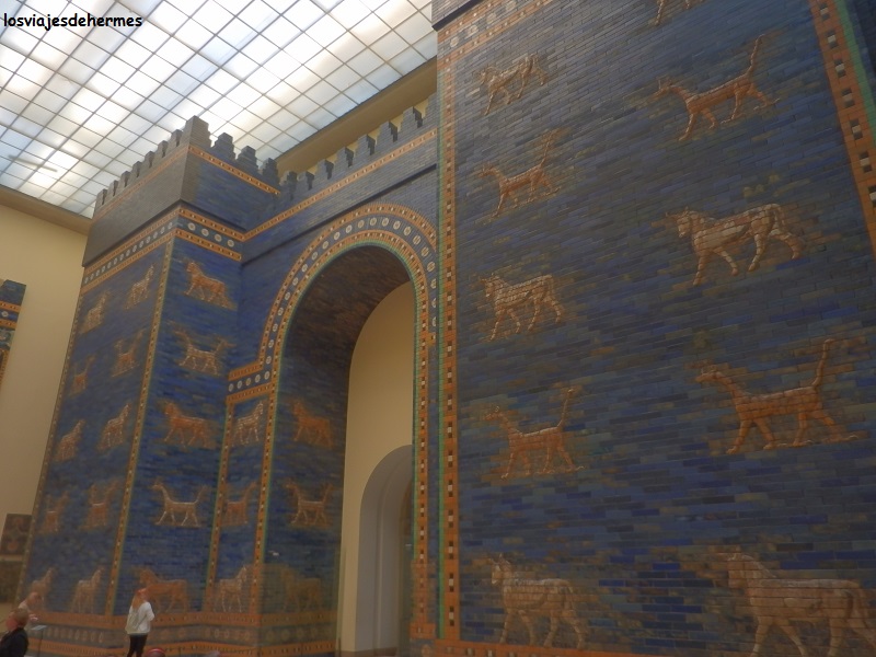 Puerta de la ciudad babilonia de Isthar