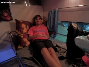 Espacio para 2 del Sleeping Bus a Pakse