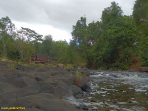 Paisaje en la zona de la cascada