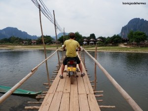 Pasando con mucho cuidado