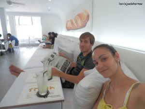 Descanso en "The Blue Pumpkin"