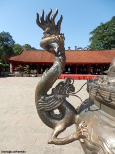 Detalle en el templo de la Literatura