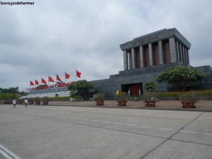 Plaza del mausoleo de Ho Chi Minh