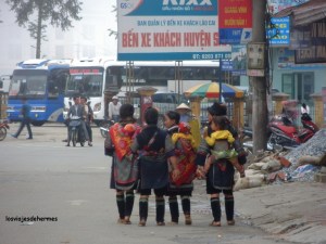 Mujeres "Hmong" por Sapa