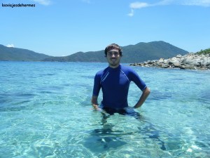 Playa de la isla Hon Mun