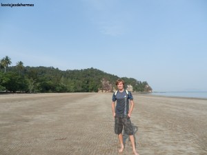 Playa de la bahía de Teluk Assam