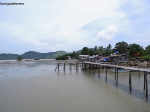 Embarcadero cerca de Semporna