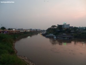 Imagen del río a su paso por  phitsanulok