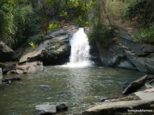 Cascada que visitamos en la excursión