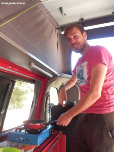 ¡Cocinando a bordo!