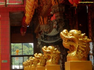 Detalle de un templo