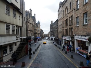 En el piso de arriba del bus 35