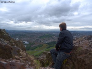 Disfrutando del panorama