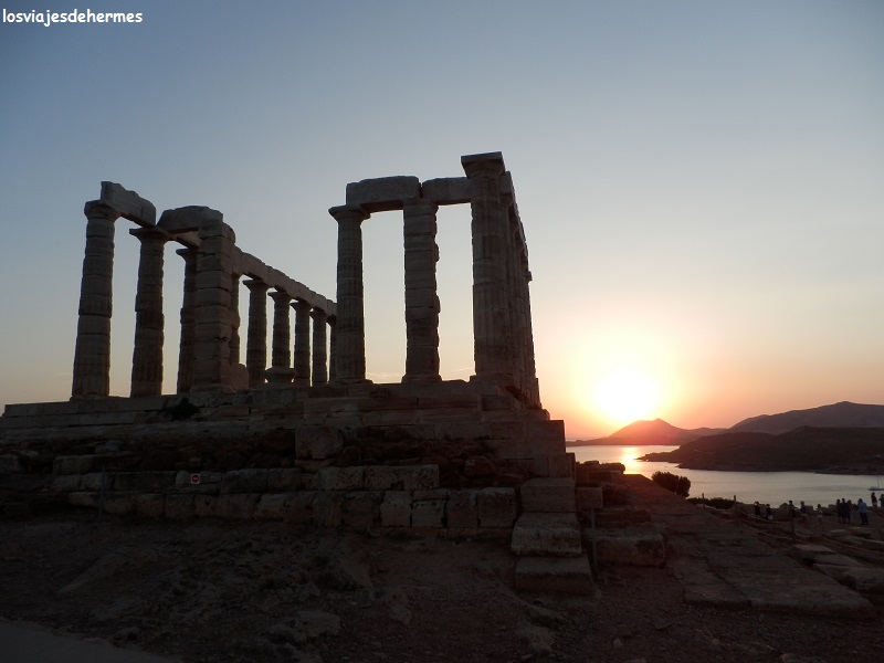 La silueta más buscada en Cabo Sunion