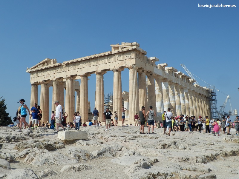 El majestuoso Partenón