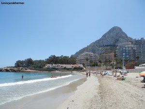 Vistas al peñón de Ifach