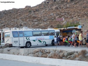 Bus en Paradise Beach