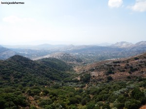 Vistas desde el mirador "Rotonda" tras la tormenta