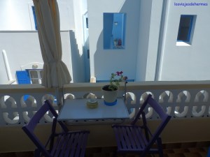 Balcón en Lefkes Estudios