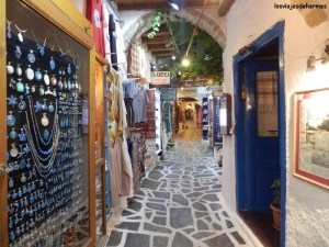 Callejuela en el mercado viejo