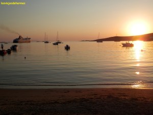 Puesta de sol en Livadia