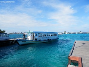 Aspecto de los ferrys a Male