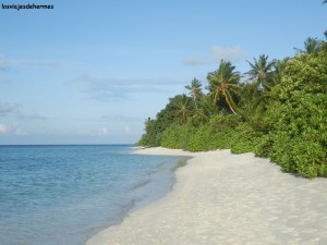 Espectacular bikini beach de Thinadhoo