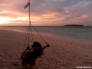 Miri en plena relajación